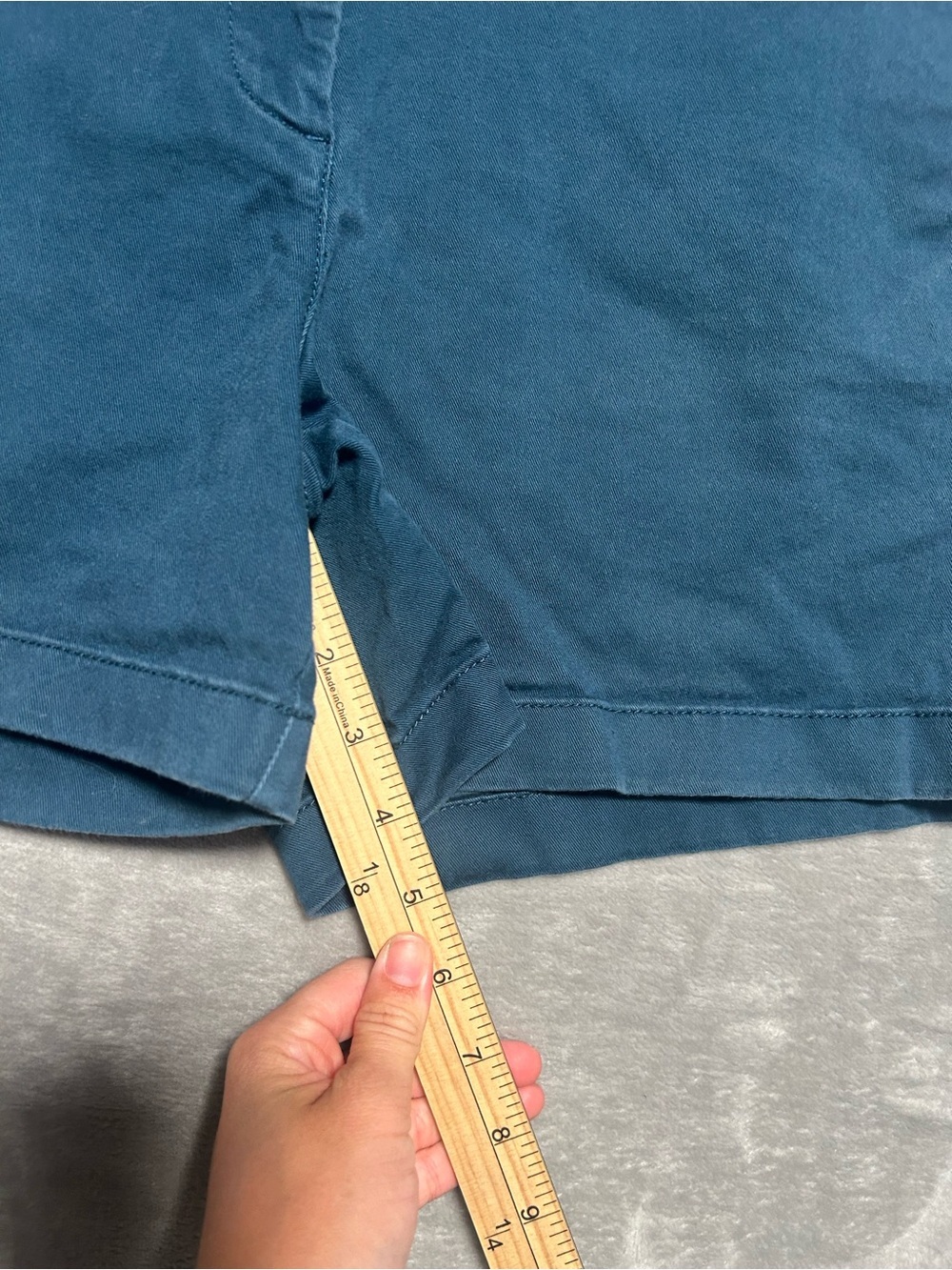 J Crew Chino Shorts Women’s 8 Blue Casual Preppy - Picture 7 of 7